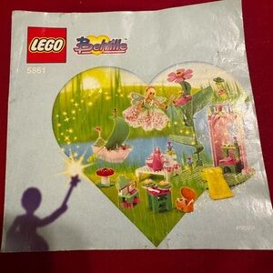Lego Instruction Manual Book ONLY LEGO Belville Fairy Island Set 5861 YR 2003